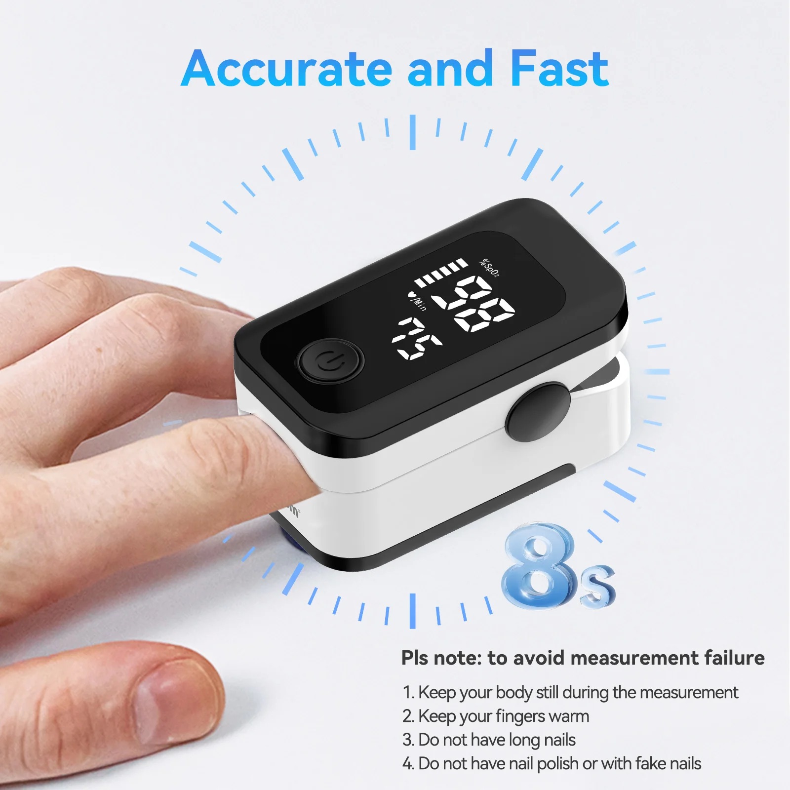 Berrcom Pulse Oximeter AOJ-70C